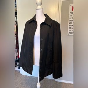 Ladies Gap, lightweight black jacket. Size M